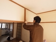 （DIY風景）居室間の壁抜き