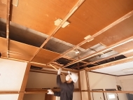 （DIY風景）居室の天井抜き